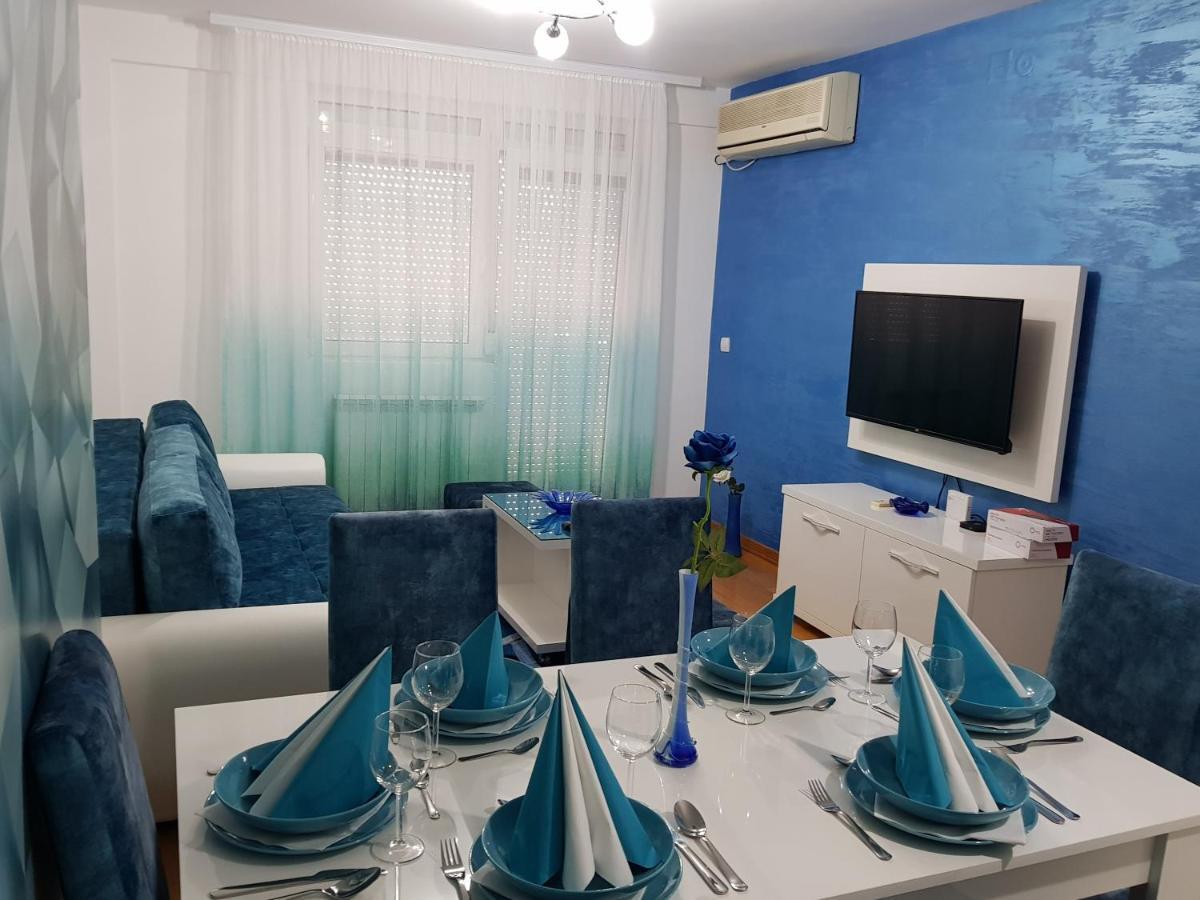 Apartman Kej Blue Free Parking Kraljevo Exteriör bild